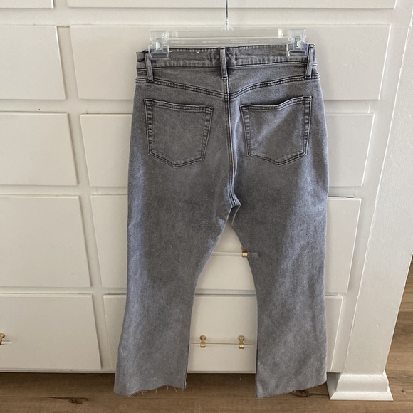 The loft cropped boot cut grey jeans - Picture 2 of 2